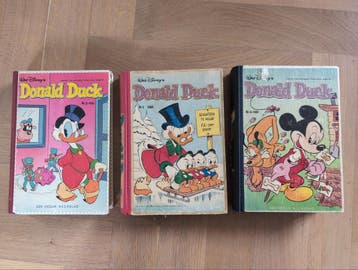 GRATIS: 3x Donald Duck halfjaargang 1984/1988/1989