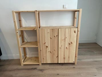 IKEA houten kast met planken - gratis ophalen
