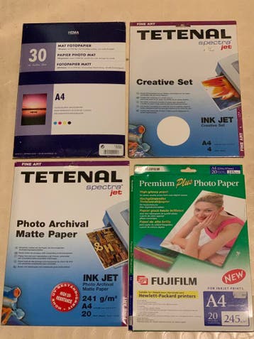 Foto papier inktjet