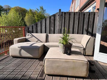 Tuinbank Lichte Stof, Gebruikt