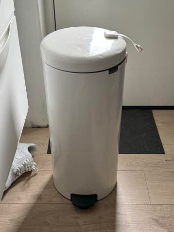 Brabantia Pedaalemmer 30L - Wit