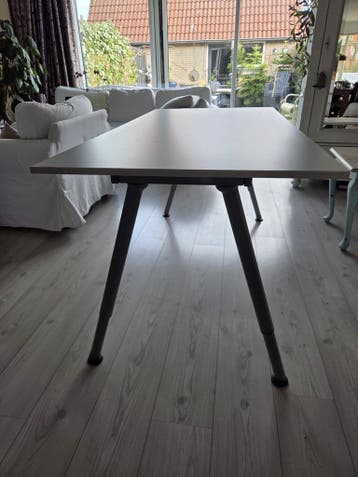IKEA in hoogte verstelbare tafel, wit, 160x80 cm