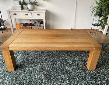 eiken salontafel