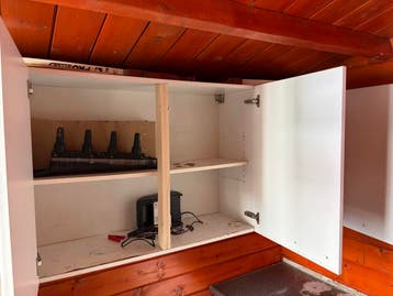 Oud keukendeel gratis af te halen