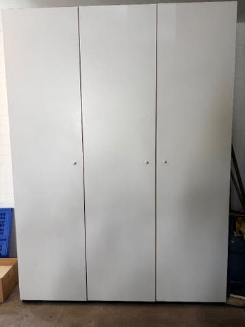 Opbergkast, wit, gratis af te halen voor 30-4-2026!