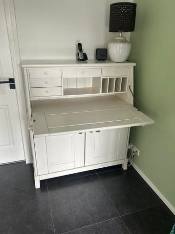 Secretaire wit  113x130cm