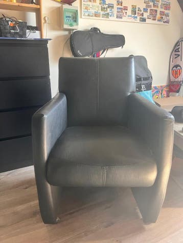 Comfortable leren fauteuil