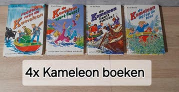 4 Kameleon boeken van H. de Roos - delen 3, 6, 25, 32