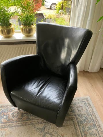 Leren  fauteuil - gratis