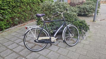 Oude herenfiets - Intensief gebruikt - Gratis op te halen