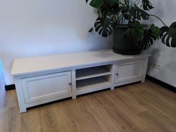 Witte TV-kast - 180x56x46 cm