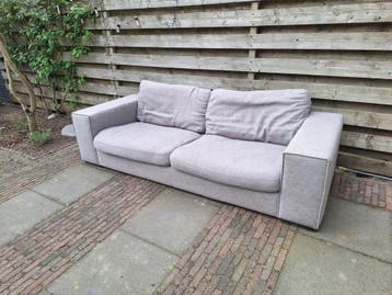 Comfortabele grijze bank 2.5m [gratis afhalen]