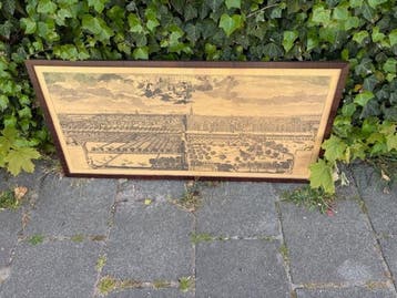 antieke kaart Den Haag