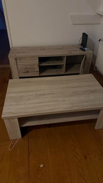 Salontafel + tv kastje gratis af te halen