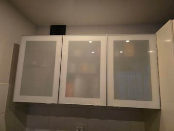 Bovenkastjes met glazen deuren - gratis ophalen