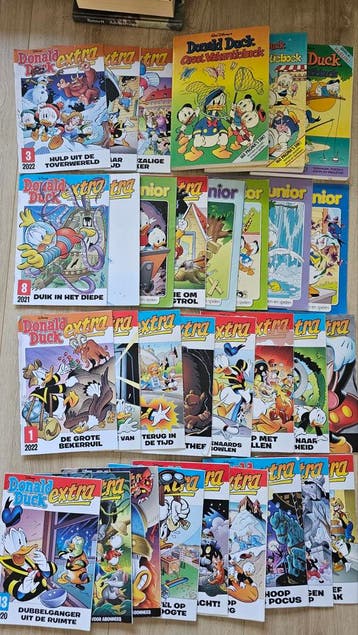 Donald Duck Extra stripboeken - Grote collectie