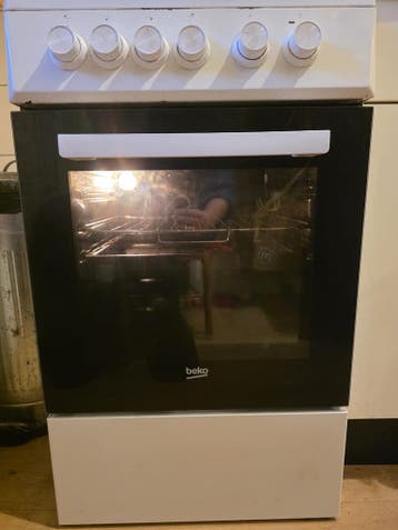 Wit gasoven, Beko.