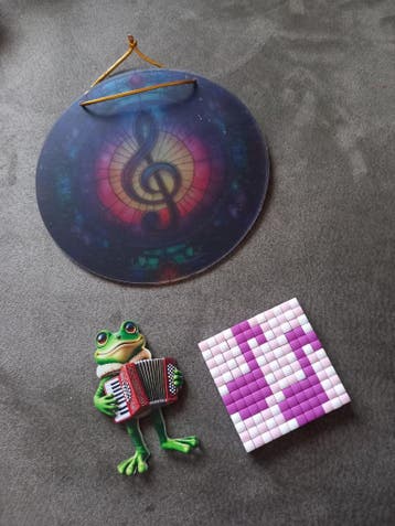 Gratis muziek decoratie spulletjes