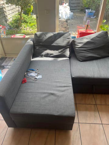 Gebruikte IKEA Friheten slaapbank - Grijs