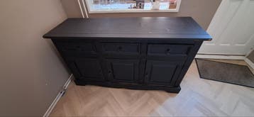 Gratis!!  Zwart dressoir met lades en deuren