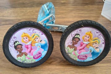 Zijwieltjes Disney prinsessen gratis