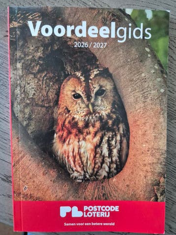 Voordeelgids Postcode Loterij 2026/2027