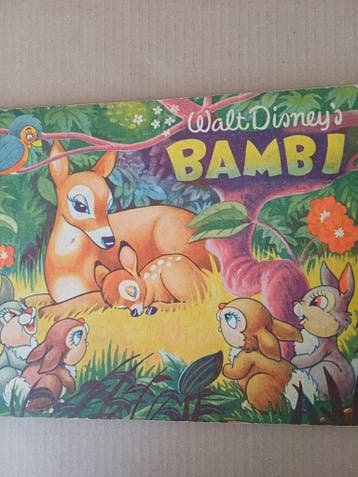 Walt Disney's Bambi - Vintage Kinderboek