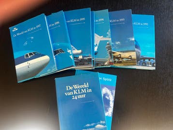 KLM Jaarboeken Collectie (1992-1997) + De Wereld van KLM