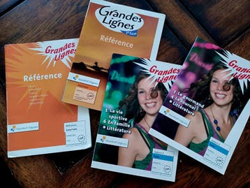 Grandes Lignes Frans lesboeken havo/vwo (set van 4)