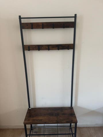 Schoenenrek met kapstok - Gratis ophalen 29 april