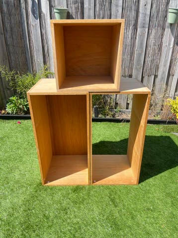 Gratis! Mooie houten blokken! 80/40/40 cm