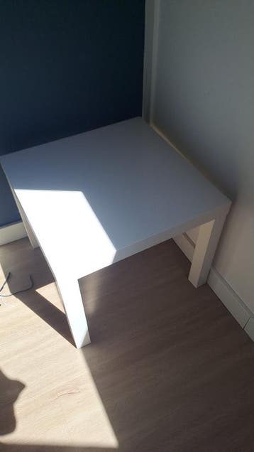 Gratis IKEA LACK bijzettafel - Wit