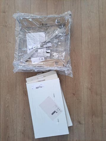 IKEA Keuken: 2 Draadmanden + 6 Planken (60cm) - Nieuw