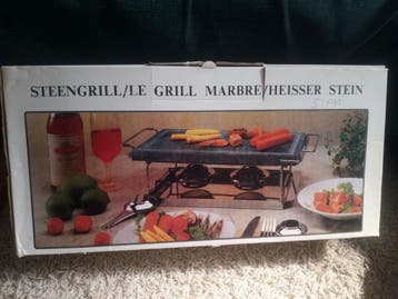 Steengrill - ongebruikt en gratis af te halen