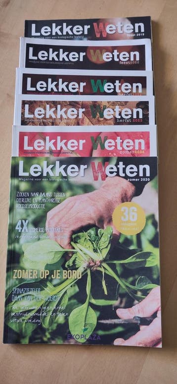Kooktijdschriften Lekker (W) eten