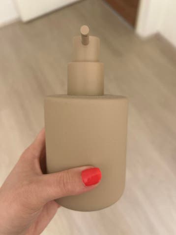 Stijlvol zeeppompje - Beige