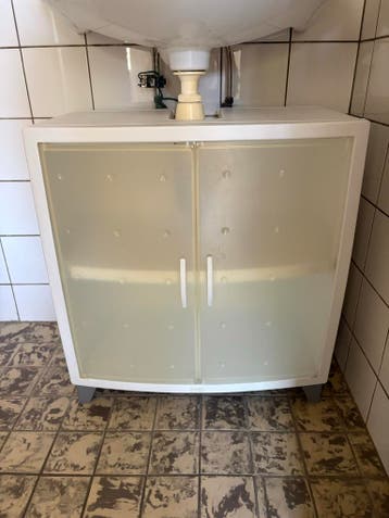 Wastafelkastje onder wasbak
