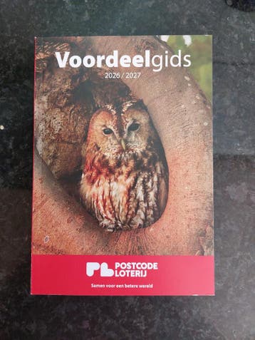 Voordeelgids Postcode Loterij 2026/2027 - Nieuw