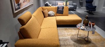 Hoekbank Montel geel gratis