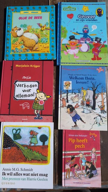 Diverse kleine prentenboekjes voor kinderen