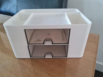 Handig opbergbakje met lades