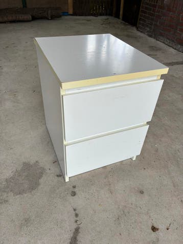 IKEA nachtkastje met twee laden - 55x40x48 cm