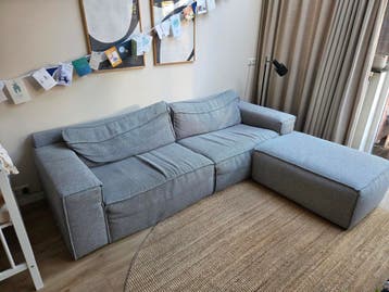 Grote bank inclusief hocker