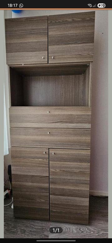 GRATIS (zie omschrijving) houten kast in perfecte staat