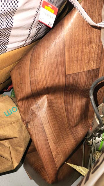 Vinyl vloer met houtnerf - ca. 20m²