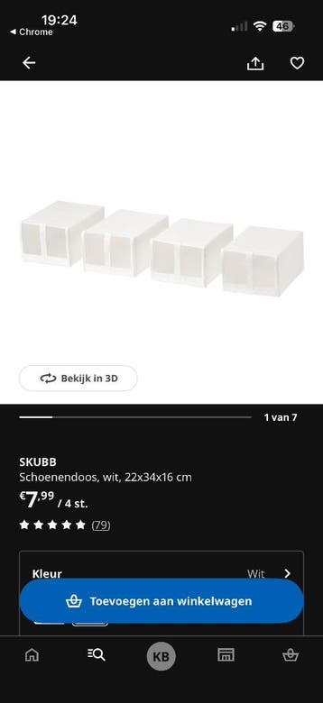 Skubb schoenendoos 4x