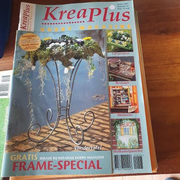 Hobby tijdschriften KreaPlus en mijn creatieve hobby