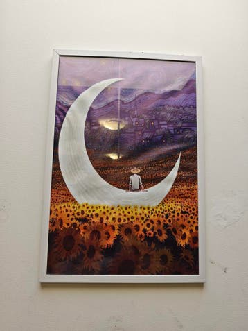 Gratis poster met lijst - Goede staat - Direct af te halen