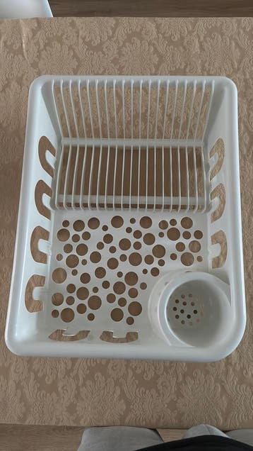 FLUNDRA afdruiprek, wit- ikea: gratis