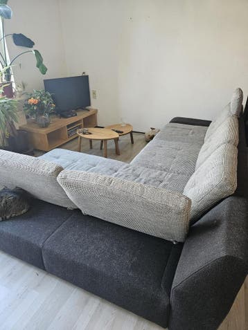 Grote hoekbank GRATIS